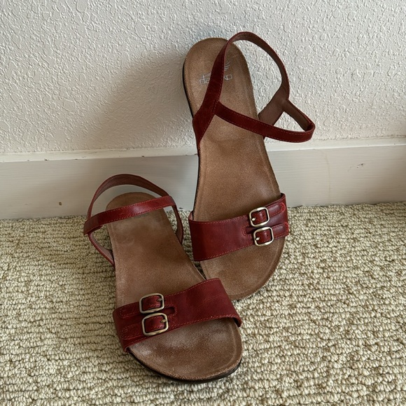Dansko Janelle red sandals size 41 (9.5 - 10) - Picture 6 of 8
